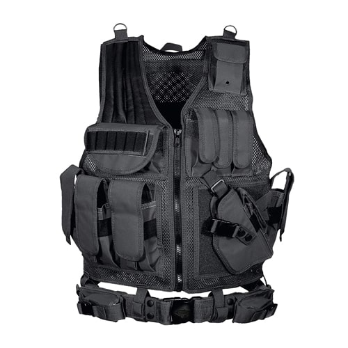 Tactical Vest SWAT Military Plate Carrier Molle Police Airsoft Combat Assault US