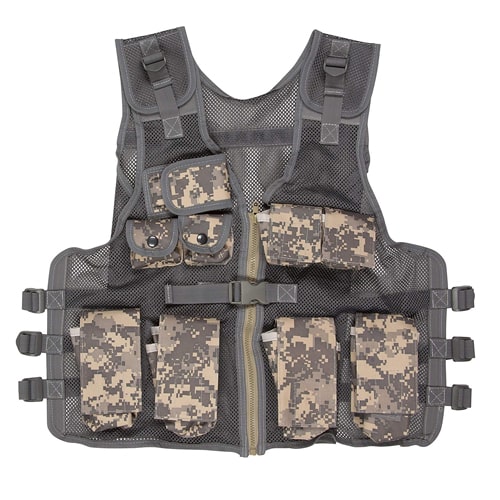 Modern Warrior Junior Digital Camo Tactical Vest Modern Warrior Junior Digital Camo Tactical Vest