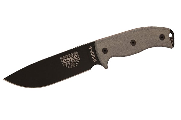 Best Tactical Knife ESEE Knives 6P Fixed Blade Knife 