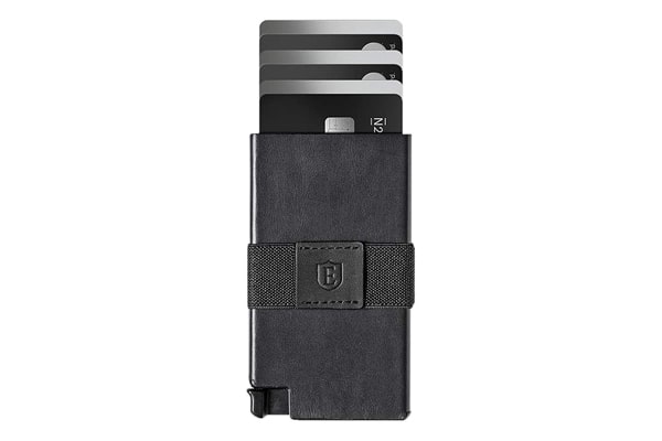 best tactical wallet Ekster Senate - Slim Leather Wallet - RFID Blocking - Quick Card Access 