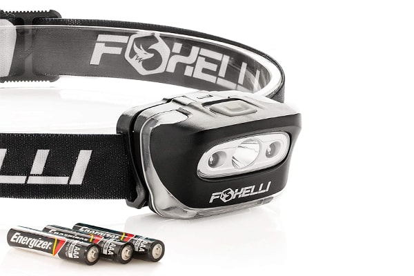 best tactical headlamp Foxelli Headlamp Flashlight 