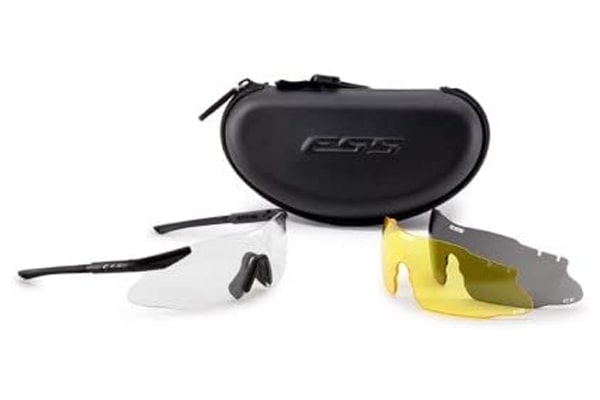 ESS Eyewear Ice 3LS Eyeshield Kit, Black 