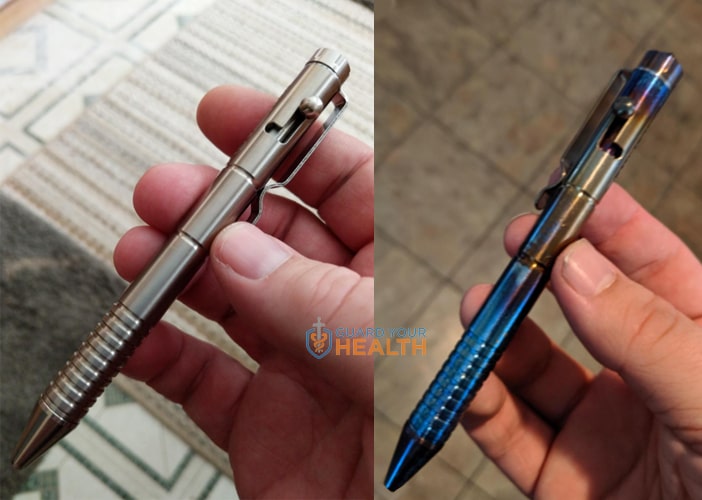 Valtcan Titanium Bolt Tactical Pen