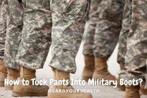 How to Tuck Pants Into Military Boots