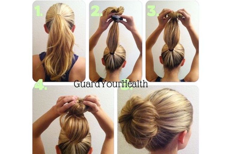 How To Do A Military Bun With And Without A Sock 2022