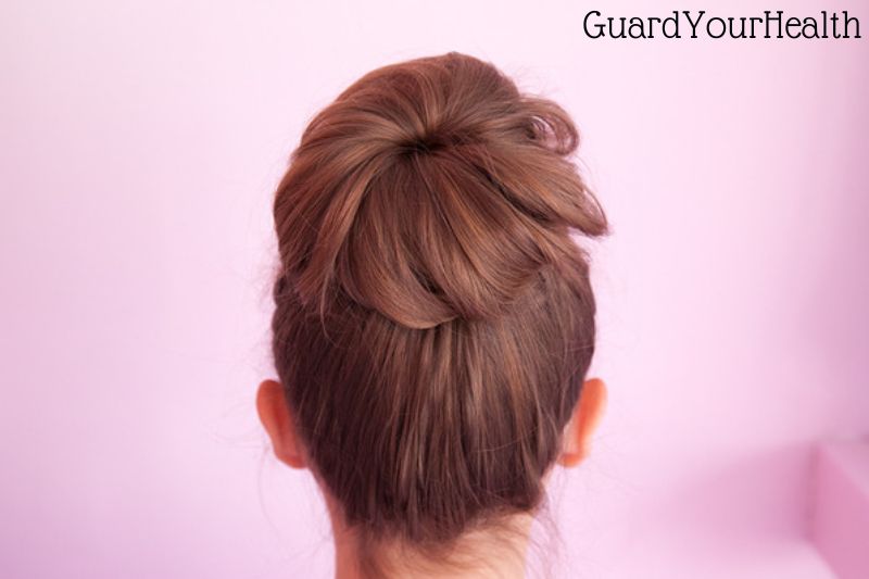 Military hair bun