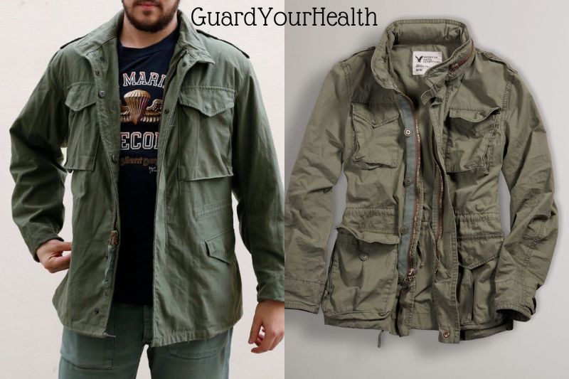 Outfits with military jacket