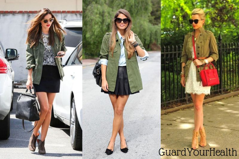 Put On jacket With Skirts