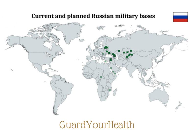 Russian military bases map