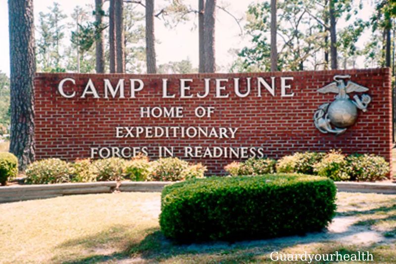 The Marine Corps Base at Camp Lejeune