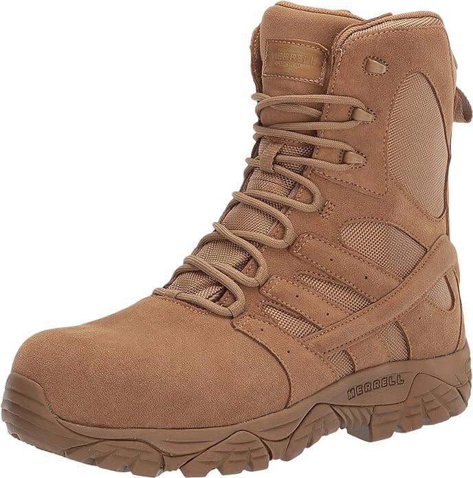 Merrell Men's Moab 2 8" Defense Zip Composite Toe Boot